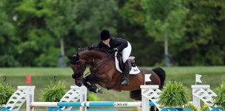 Megan McDermott and Nintendo Power Up To Win $62,480 CSI3* Welcome Stake