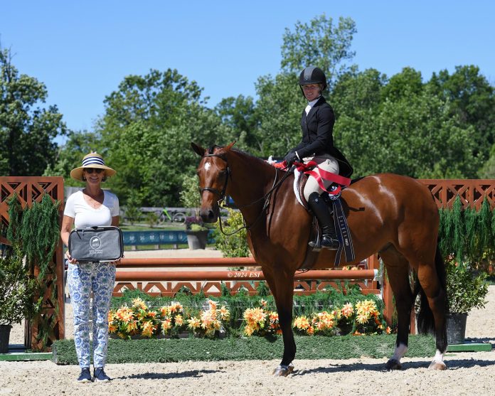 Laena Romond and Little Lord 112 award