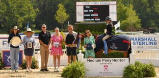 High Tops and Sienna Rossano Garner USEF Medium Regular Pony Hunter National Championship