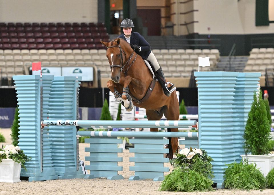 Brooke Hagerty Moves Up to Win EMO Insurance Agency/USHJA 3’3” Jumping