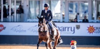 Highly Suspicious and Cosby Green Shine in MARS Maryland 5 Star Debut in 5* Dressage Competition