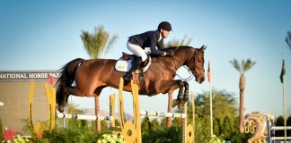 First Lady and McLain Ward Lead the Way at Desert Holiday
