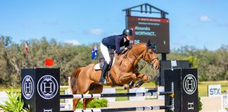 De L’oiseliere and Alexandra Worthington Fly to First International Grand Prix Win in the Equestrian Services International $65,000 1.45 m FEI CS2* Grand Prix