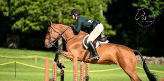Diara Rouge and Campbell Hudkins Top USHJA National Hunter Derby at Fairfield June Show