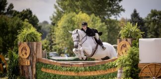 Madison Cadieux Moran Wins $10,000 Founders Capital Cup Hunter Derby at Wesley Clover Parks