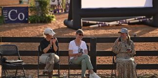 Plaidcast in Person at Wills Park Equestrian Center with Cheryl Sims & Kelly Berry Plaidcast in Person Plaidchat Episode Cheryl Sims Kelly Berry