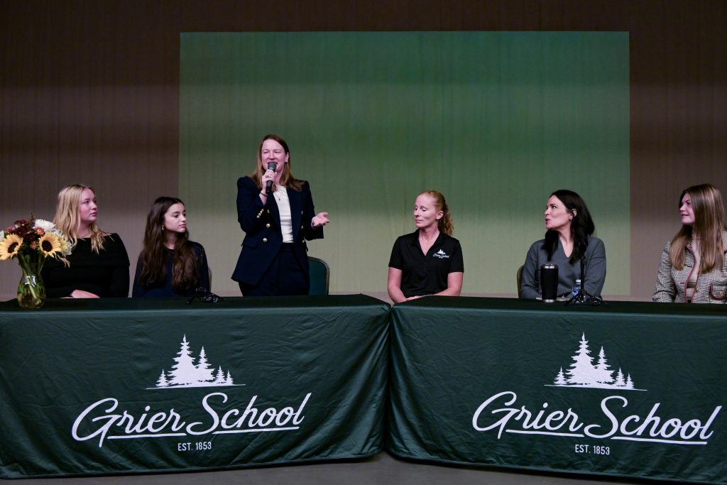 Plaidcast in Person Plaidcast episode Grier School