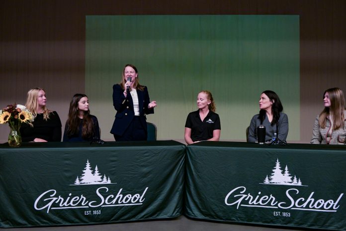 Plaidcast in Person Plaidcast episode Grier School