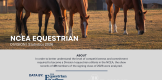 2026 NCEA Equestrian Statistics