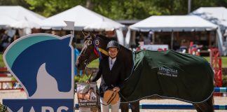 Mavis and Cle Toledano Secure the Take2 Thoroughbred Jumper Championship