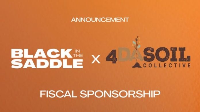 black in the saddle header